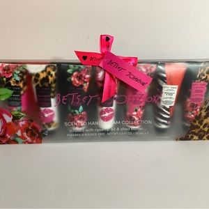 Betsey Johnson Scented Hand Cream Collection Gift Set
